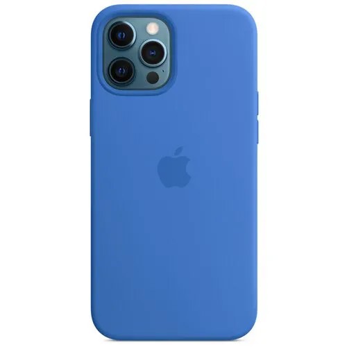 Чехол Apple MagSafe для iPhone 12 Pro Max, cиликон, «капри»