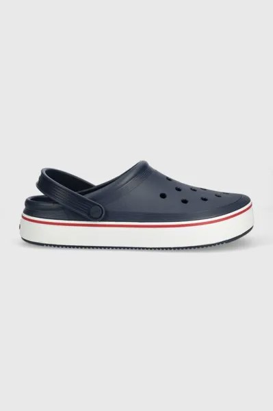 Шлепанцы Crocband Clean Clog Crocs, темно-синий