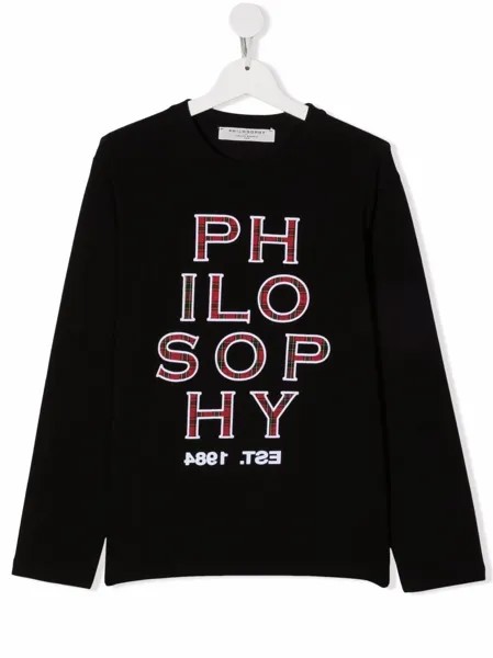 Philosophy Di Lorenzo Serafini Kids толстовка с логотипом