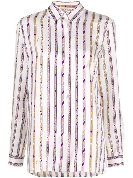 Emilio Pucci рубашка Bordi Mix