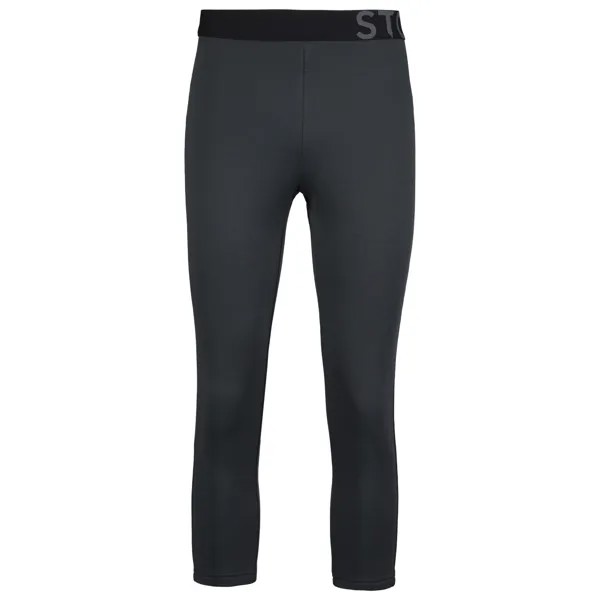 Флисовые брюки Stoic AlsterbroSt Stretch Fleece 3/4 Unisex, цвет Anthracite Melange