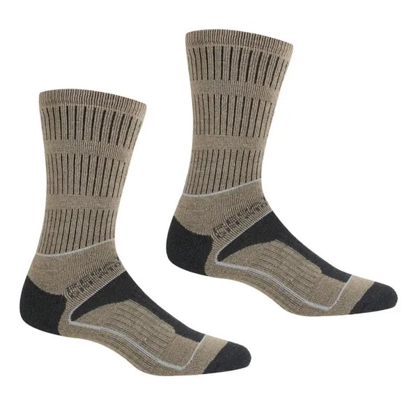 Женские носки-дождевики Samaris, 3 сезона, коричневые мокасины, серые REGATTA, цвет gris
