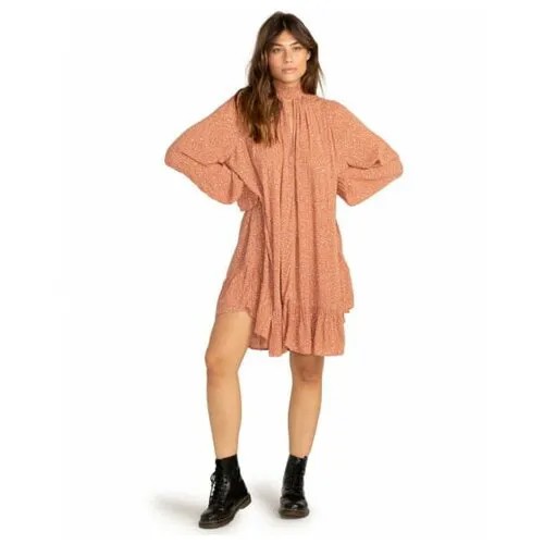Платье BILLABONG, размер M, оранжевый