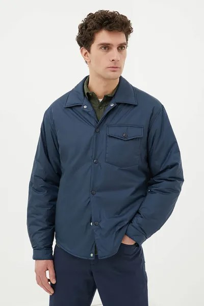 Куртка рубашечного типа с карманами Finn Flare, синий