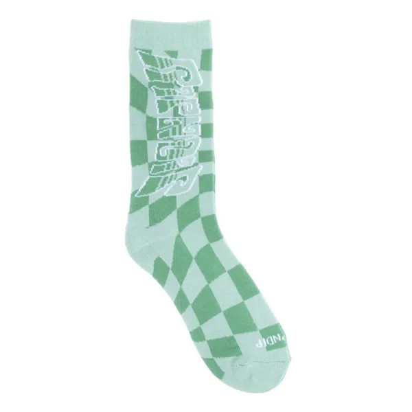 Носки RIPNDIP Checked Socks Olive 2022