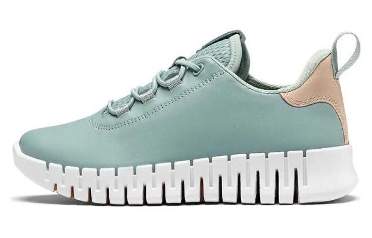 Кроссовки ecco Smart Series Lifestyle Shoes Women's Low-top Ice Flowers Green, зеленый