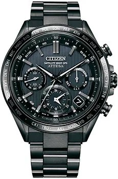 Японские наручные  мужские часы Citizen CC4055-65E. Коллекция Attesa