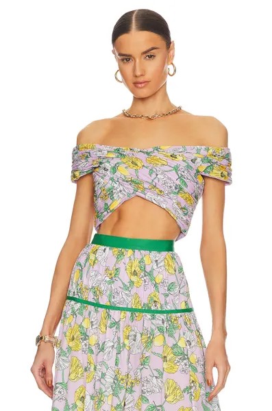 Топ AMUR Jona Crop, цвет Lilac Petal Lemon Garden