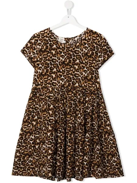 Caffe' D'orzo платье с леопардовым принтом