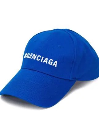 Balenciaga бейсболка с вышитым логотипом