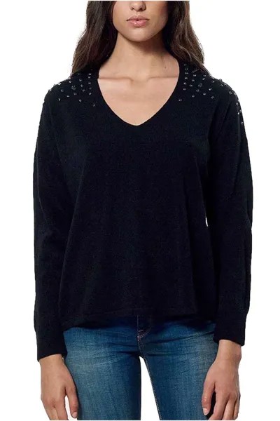 Свитер Kaporal File W52 V Neck, черный