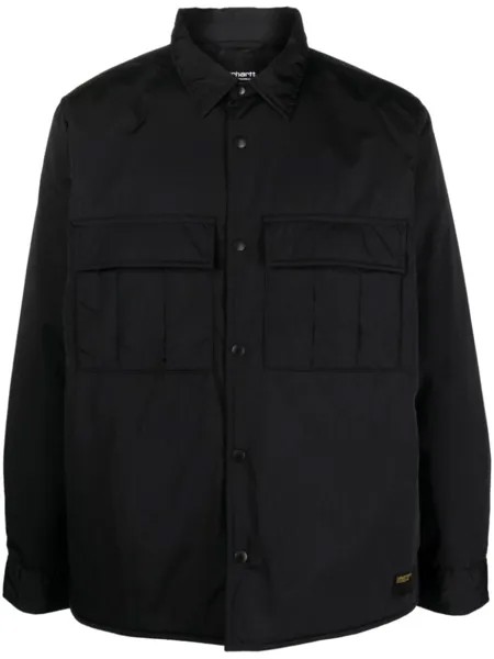 Куртка-рубашка Fresno из рипстопа Carhartt WIP, черный