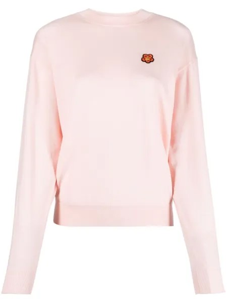 Kenzo джемпер Boke Flower, розовый