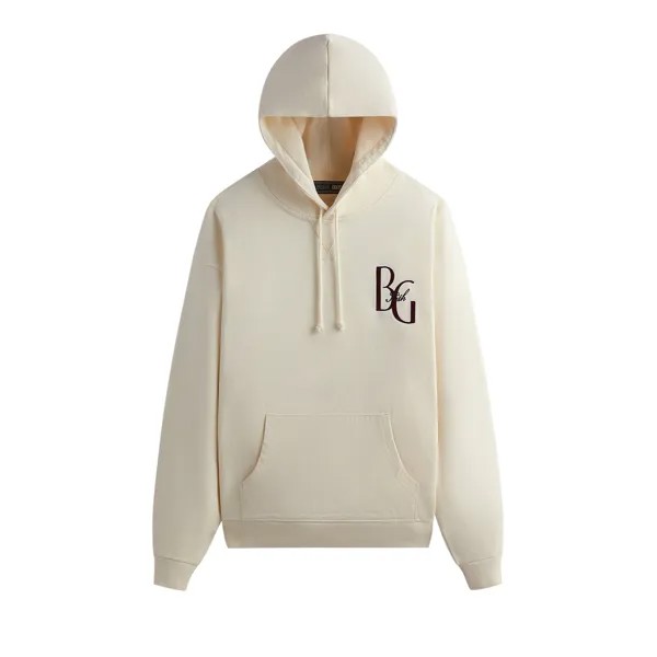 Толстовка с капюшоном Kith For Bergdorf Goodman Nelson Crest Sandrift