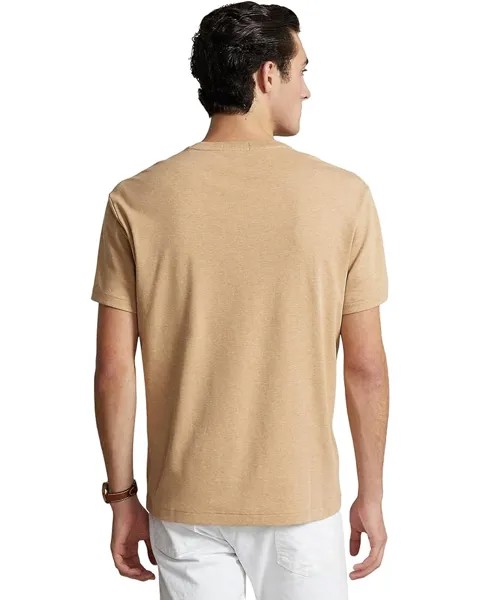 Футболка Polo Ralph Lauren Classic Fit Soft Cotton T-Shirt, цвет Classic Camel Heather