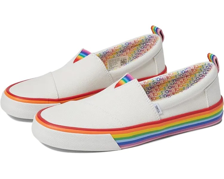 Кроссовки TOMS Fenix Slip-On, цвет White 1