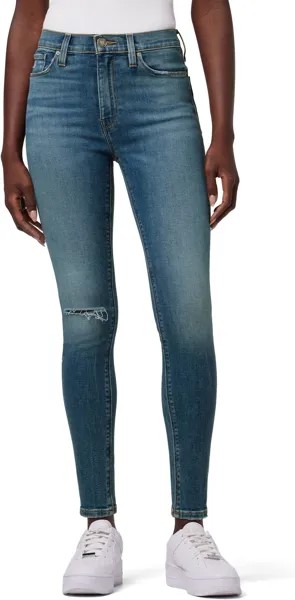 Джинсы Barbara High-Rise Super Skinny Ankle in Gravity Hudson Jeans, цвет Gravity