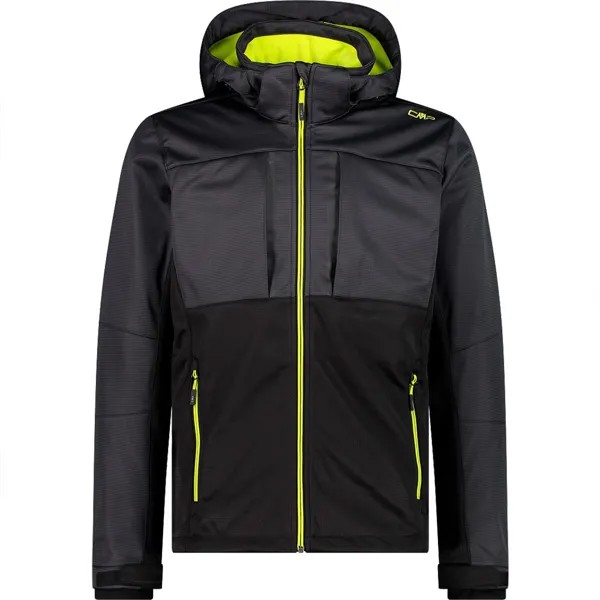 Спортивная куртка CMP Zip Hood 32A1947 softshell, черный