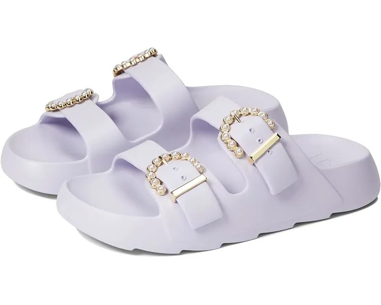 Сандалии Stuart Weitzman Pearl Buckle Slide, цвет Wisteria