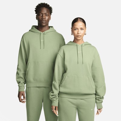 Худи Nike NOCTA NOCTA Fleece CS Hoodie, цвет Oil Green/Light Liquid Lime