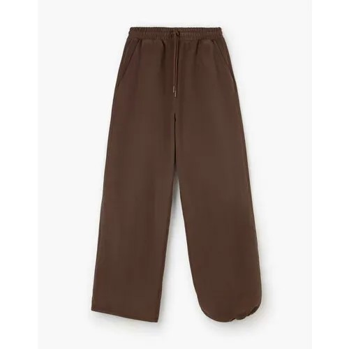 Брюки спортивные Gloria Jeans, размер XS/164 (38-40), коричневый
