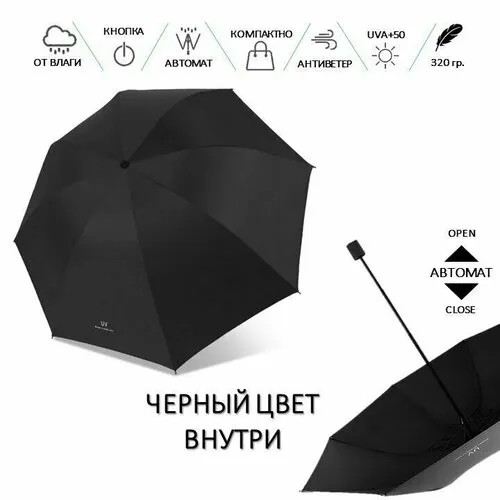 Зонт черный