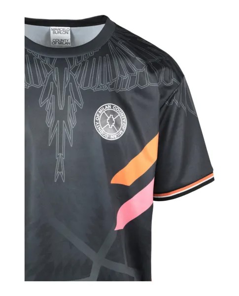 Футболка графства Marcelo Burlon, черный