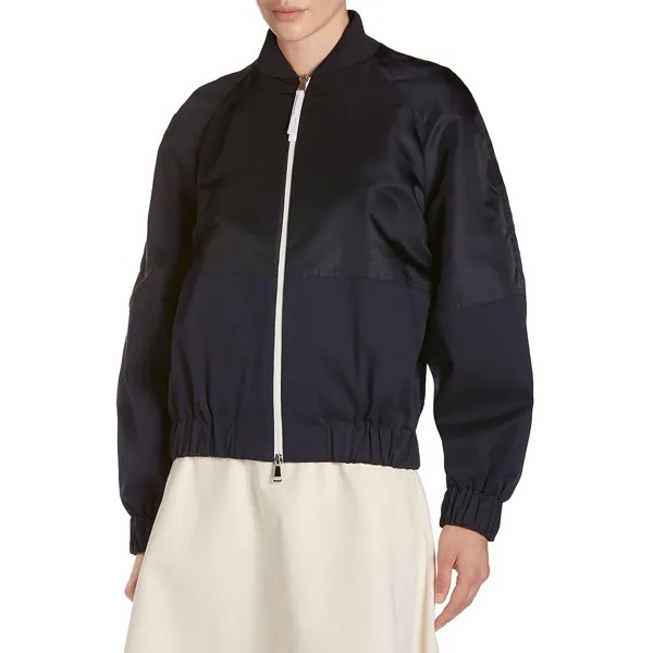 Женская ветровка с дождевыми передними карманами Gobie Giubbotto Moncler, цвет Dark Blue