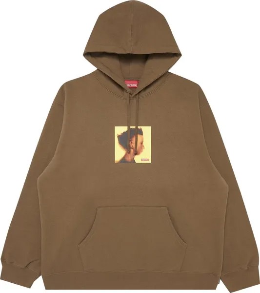 Толстовка Supreme Gummo Hooded Sweatshirt 'Olive Brown', коричневый