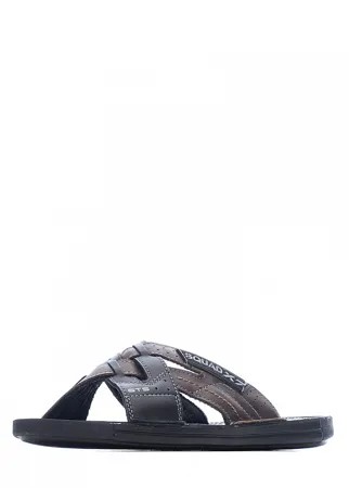 Шлепанцы мужские quattrocomforto 5513-18 черные 44 RU