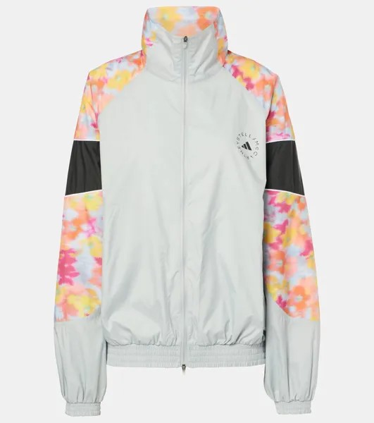 Металлическая спортивная куртка Adidas By Stella Mccartney, цвет active gold/tactile yellow