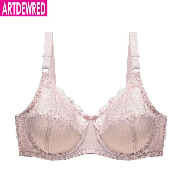 Artdewred Тонкий Плюс Размер Bralette Кружева Бюстгальтеры для женщин Нижнее белье Нижнее белье Сексуальный Бюстгальтер Большой Плюс Размер