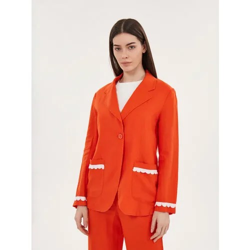 Пиджак UNITED COLORS OF BENETTON, размер XL, красный