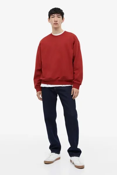 Толстовка свободного кроя H&M, оранжевый