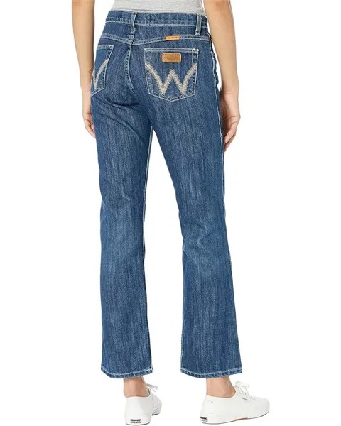 Джинсы Wrangler Western Flame Resistant Jeans Mid-Rise Bootcut, цвет Midstone