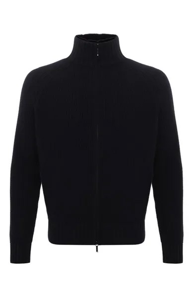 Кашемировый кардиган с меховой отделкой Loro Piana