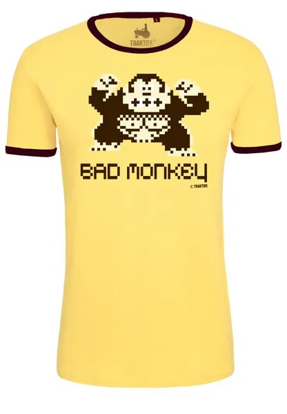 Футболка Logoshirt Bad Monkey, желтый