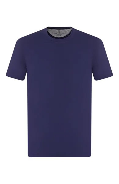 Хлопковая футболка Brunello Cucinelli