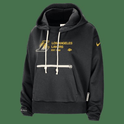 Худи Nike Los Angeles Lakers Standard Issue, цвет Black/Amarillo