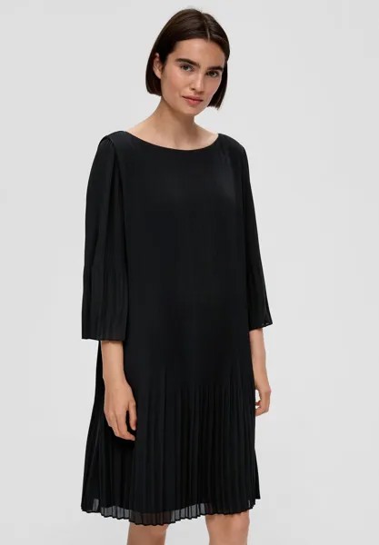 Летнее платье s.Oliver BLACK LABEL, черный