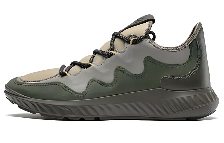 Кроссовки мужские массивные низкие Forest Green Ecco