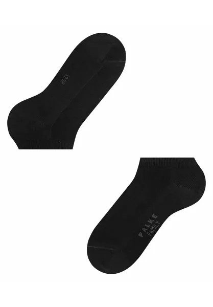 Носки FAMILY SNEAKER SOCKS EVERYDAY CASUAL FALKE, черный