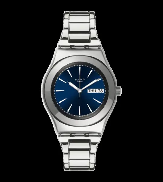 Наручные часы женские Swatch GRANDE DAME YLS713G серебристые
