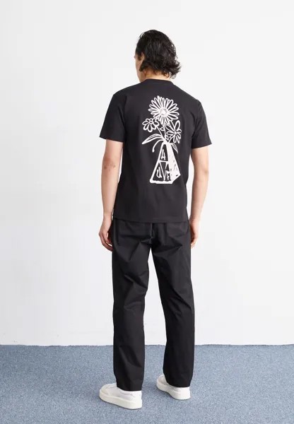 Футболка с принтом HALLOWS TEE HUF, цвет black