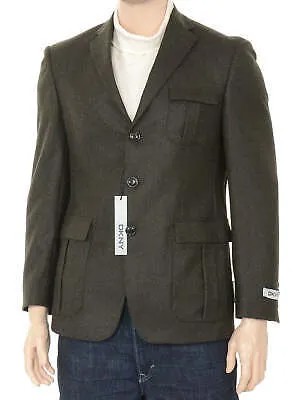 Классический коричневый фактурный пиджак на двух пуговицах Ralph Lauren Спортивное пальто