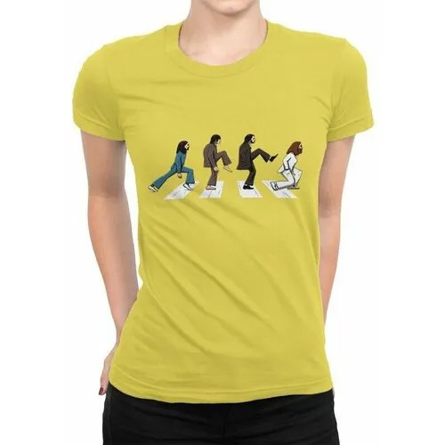 Футболка Dream Shirts, размер 2XL, желтый
