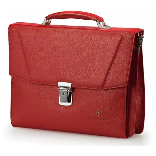 Портфель женский Tonino Lamborghini Sport Elegance Red, 9х38 см.