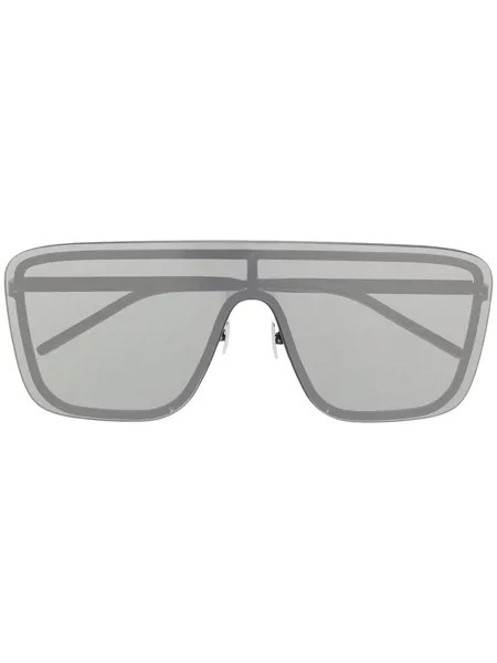 Saint Laurent Eyewear солнцезащитные очки-маска SL364