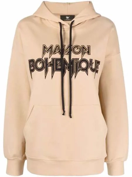 Maison Bohemique худи с кулиской и логотипом