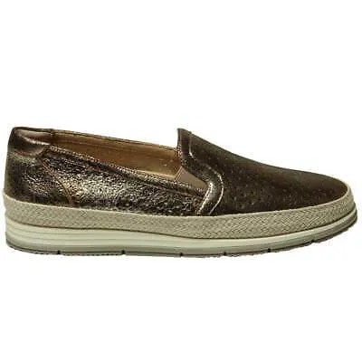 Женские золотые кроссовки VANELi Qabic Slip On, повседневная обувь 308041